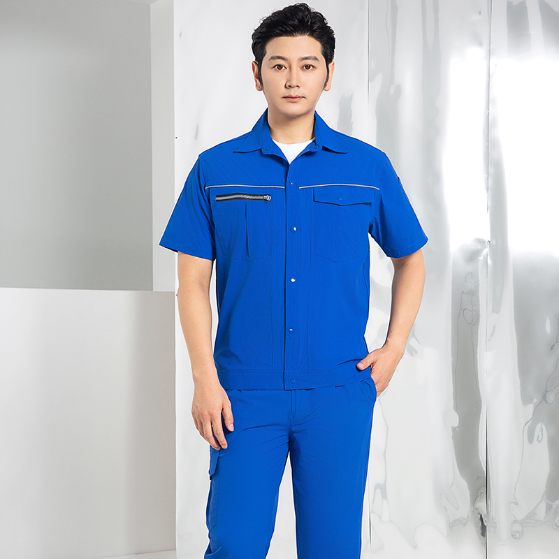 鲁越S601短袖工作服