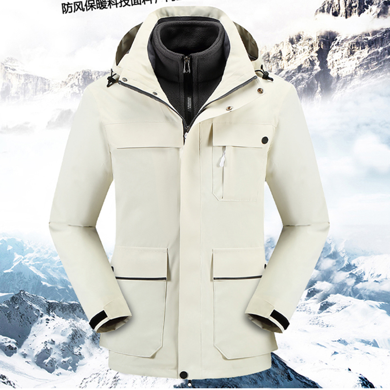 鲁越877款棉服三合一